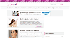 Desktop Screenshot of ciltvekadin.com